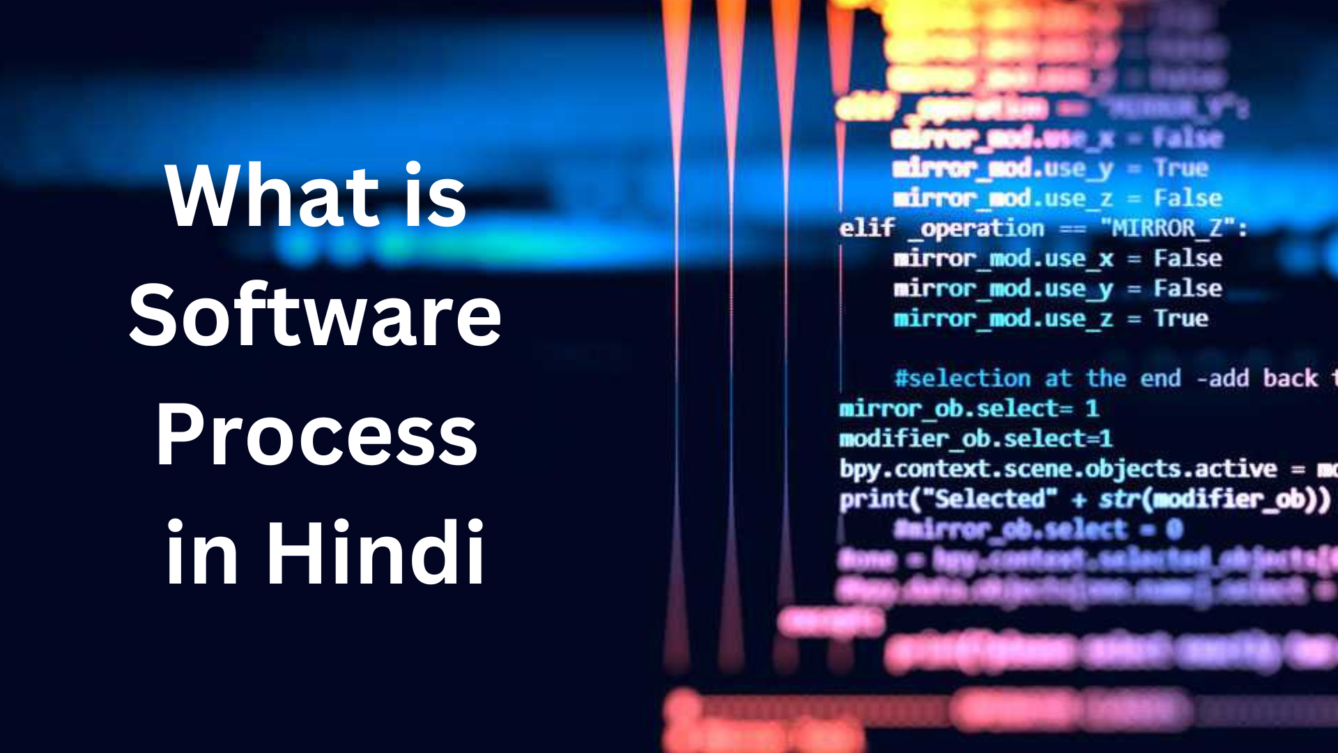 Software Process in Hindi 